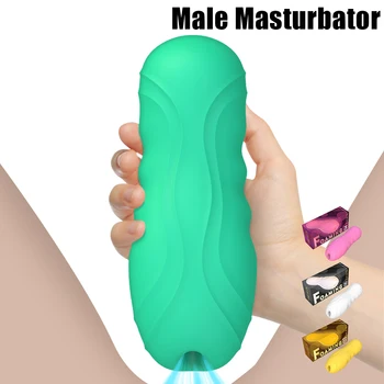 Meeste Masturbatsioon Cup Kaasaskantav Peenise Tranier Glans Imemiseks Sugu Mänguasjad Meeste Erootiline Tupe Tõeline Pussy Suulised Suhu