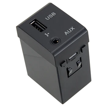 16-Pin Auto Esi-Audio AUX USB Pesa Port Adapter Assy 961202B000 Sobib Hyundai Santa Fe 2007 2008 2009 2010 2011 2012