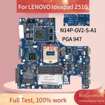 AILZA NM-A181 LENOVO Ideapad Z510 GT740M 2GB 15' Tolli Sülearvuti Emaplaadi SR17E PGA 947 N14P-GV2-S-A1 DDR3 Sülearvuti Emaplaadi