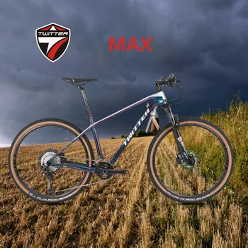 TWITTER Holograafiline MAX GX EAGLE kuu-12S XC esi amortisaatorid süsinikkiust mountain bike barrel pumba 12*142mm27.5/29in jalgrattad