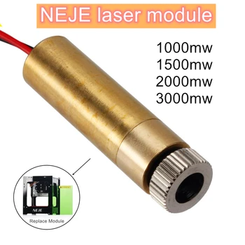 NEJE 1000mW/1500mW/2000mW/3000mw 445nm/405nm Laser Moodul Pea ,sest NEJE DK-8-MS lasergraveerimine Machine Aksessuaar Asendamine