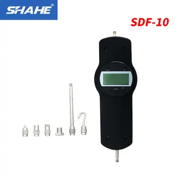 SHAHE SDF-10 Digitaalse Jõud Näidik 10N Majanduslikku Jõudu Dünamomeetri Näidik Tõmmata ja Tester Arvesti mõõtevahendid