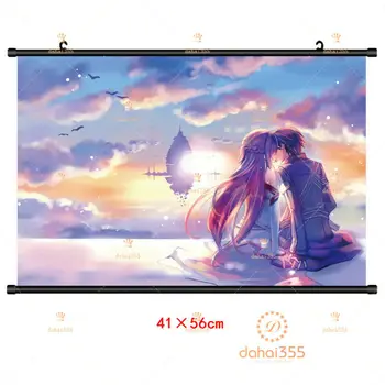 Decor HD Rulli Seina Kerige Koju Anime Mõõk Art Online Plakat Kingitus 41u00d756cm Home Decor Plakat, Kalligraafia, Maali Seinamaaling