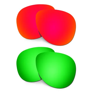 HKUCO Polariseeritud Asendamine Läätsed Elmont M Päikeseprillid Punane/Roheline 2 Paari