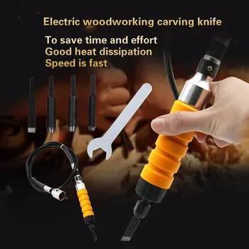 Elektrilised Mööbli Kasutatud Juur-Carving Nuga Tööriista Käepide Pehme Võlli Peitlid