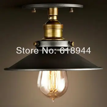 Ameerika Maamees Vintage laevalgusti, Raua lamp antiik lae lamp lakke valgustus söögituba laelambid