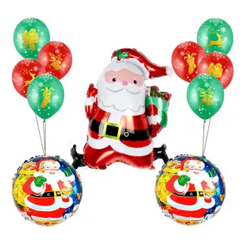 2020 Uue Aasta Jõulud õhupalli Santa Claus alumiinium film õhupalli Jõulud asjade atmosfääri paigutus puhkus õhupalli set ZB250