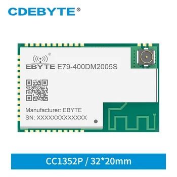CDEBYTE CC1352P 433MHz 2.4 GHz Alam-G dual-band 20dBm/5dBm traadita saatja SoC SMD GFSK E79-400DM2005S juhtmevaba saatja