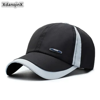 XdanqinX Meeste Mood Baseball Cap Snapback ühise Põllumajanduspoliitika Reguleeritav Suurus Täiskasvanud Naistel on Hobusesaba Keele Mütsid Pestav Sport Kalapüük Kork