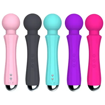 5 Värvi Võimsam Võlukepp, AV Vibraator Sex Mänguasjad Naise Kliitori Stimulaator Mänguasjad Täiskasvanutele G Spot Vibreeriv Dildo Naine
