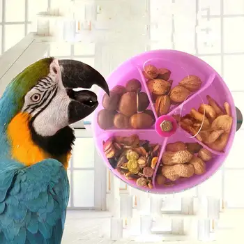 Lind Papagoi toitu otsida Mänguasja Loominguline Pöörake Ratast Seemne Toidu Palli Koolitus Parakeet Cockatiel Conure Aafrika Hall