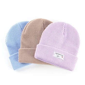Geebro Täiskasvanud Kiusasid Pehme Beanies Mütsid Värviga Kottis Mood Kudumise Elastne Mütsid Naiste Vabaaja Sügis-Talve Uus Kapott