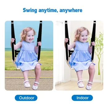 Outdoor Indoor Multifunktsionaalne Baby Kids Horisontaalne Riba Kiik U-Kujuline Ohutu, Mugav Rippuvad Tool Lastele, Mänguasjad #HY