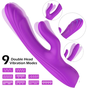 Silikoonist Vibraator Dildo Küülik Vibraatorid Naistele Naine Seksi Mänguasi Vibraator Anal G Spot Kliitori Stimulaator Orgasm Masturbatsioon