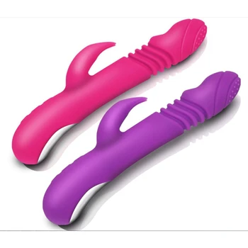 Jänes Vibraatorid 10 mode Täiskasvanud Sugu Mänguasjad naine USB-G-Spot Vibraator Dildo Magic wand massaaž gay Sex Tooted Naistele