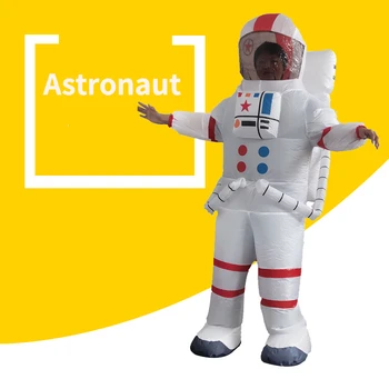 Astronaut Täispuhutav Kostüüm Täiskasvanutele Anime Cosplay Õhkima Sobiks Pumbatud Rõivas, Karneval, Festival, Naiste Riided, Meeste Poole