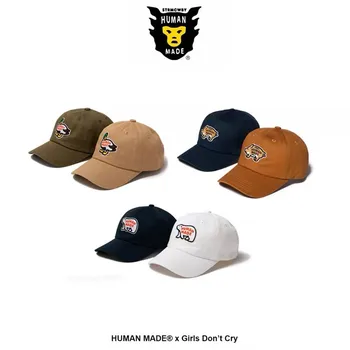 Part Tikandid INIMESTE TEHTUD Müts Mütsid Mehed Naised 1:1 Punane Süda Logo Tikand INIMESTE TEHTUD Baseball Caps