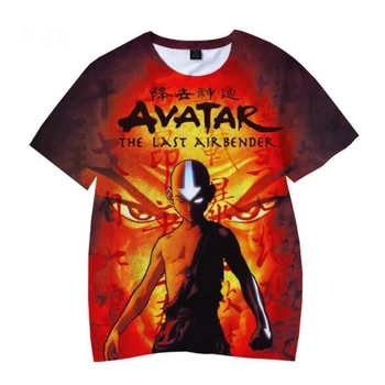 Avatar Viimati Airbender Cosplay T-särk Camisetas Hombre 3D Print Naljakas Tshirt Hipster Hip-hop Tee Särk Homme Streetwear